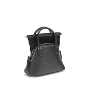 Black Calf Leather Bos Taurus Handbag