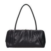 Black Leather Shoulder Bag