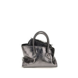 Gray Calf Leather Bos Taurus Handbag