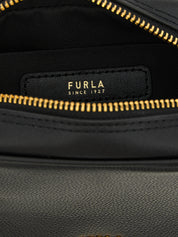 Furla Black Calfskin Handbag
