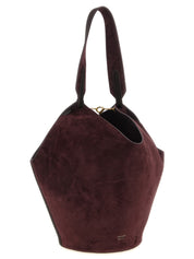 Bordeaux Calfskin Tote Bag