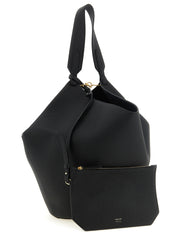 Black Calfskin Tote Bag