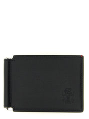 Black Goatskin Money Clip