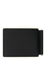 Black Goatskin Money Clip