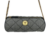 Versace Medusa Quilted Evening Sling Crossbody Bag