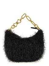 Black Polyester Handbag