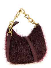 Bordeaux Polyester Handbag