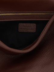 PINKO Brown Lamb Leather Shoulder Bag