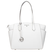 White Leather Shoulder Bag