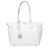 White Leather Shoulder Bag