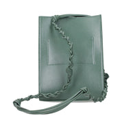 Green Leather Crossbody Bag