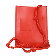 Red Leather Crossbody Bag
