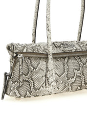 White Goatskin Shoulder Bag
