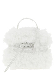 White Leather Handbag