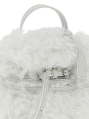 White Leather Handbag