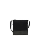 Black Calf Leather Bos Taurus Shoulder Bag