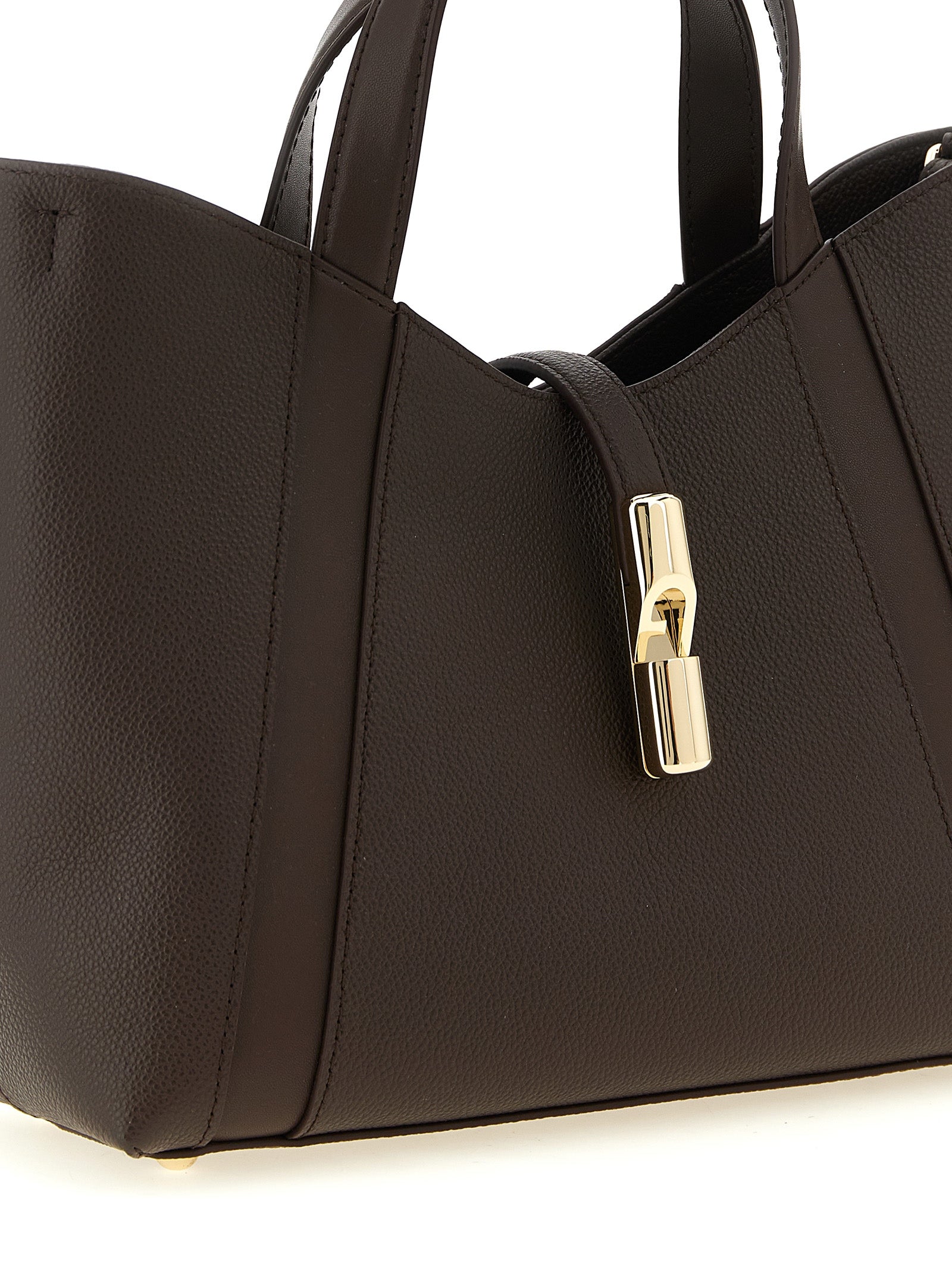 Furla Brown Calfskin Tote Bag Furla