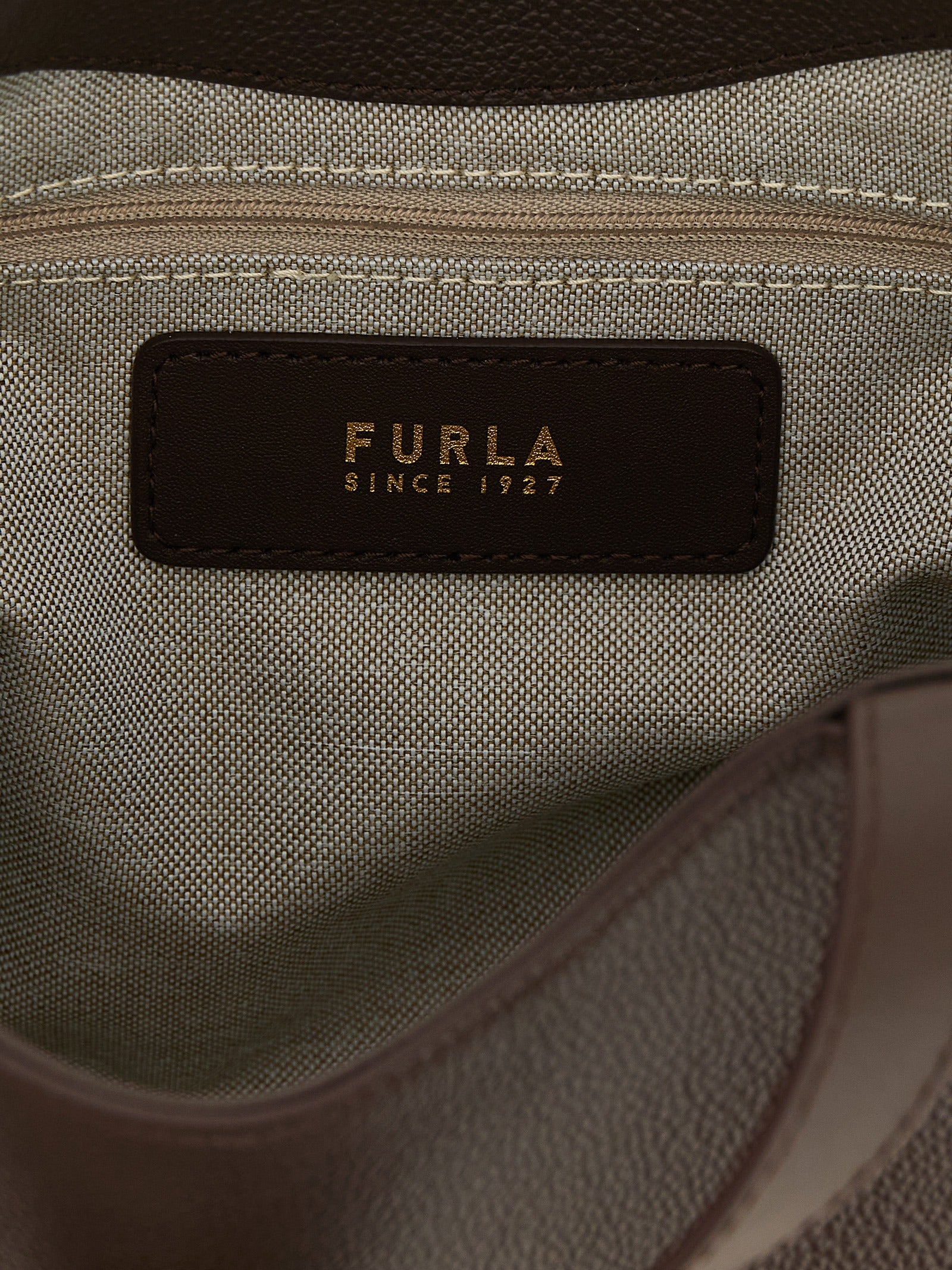 Furla Brown Calfskin Tote Bag Furla
