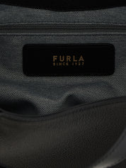 Furla Black Calfskin Tote Bag