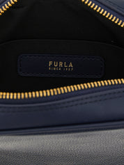 Furla Blue Calfskin Handbag