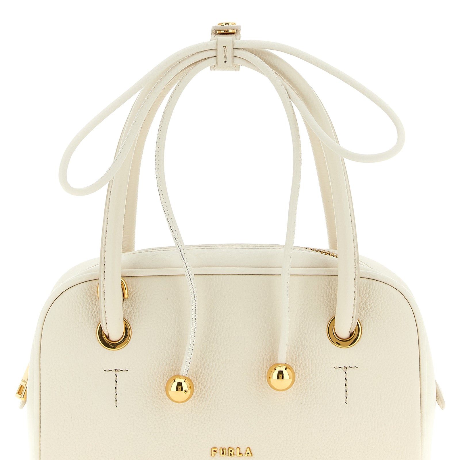 Furla White Calfskin Handbag Furla