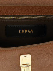 Brown Calfskin Crossbody Bag