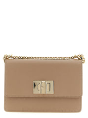 Furla Beige Calfskin Crossbody Bag