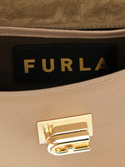 Furla Beige Calfskin Crossbody Bag