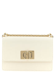 Furla White Calfskin Crossbody Bag