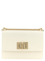 Furla White Calfskin Crossbody Bag