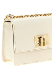 Furla White Calfskin Crossbody Bag