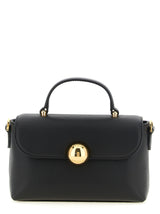 Furla Black Calfskin Handbag