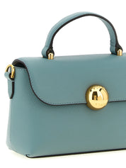 Blue Calfskin Handbag