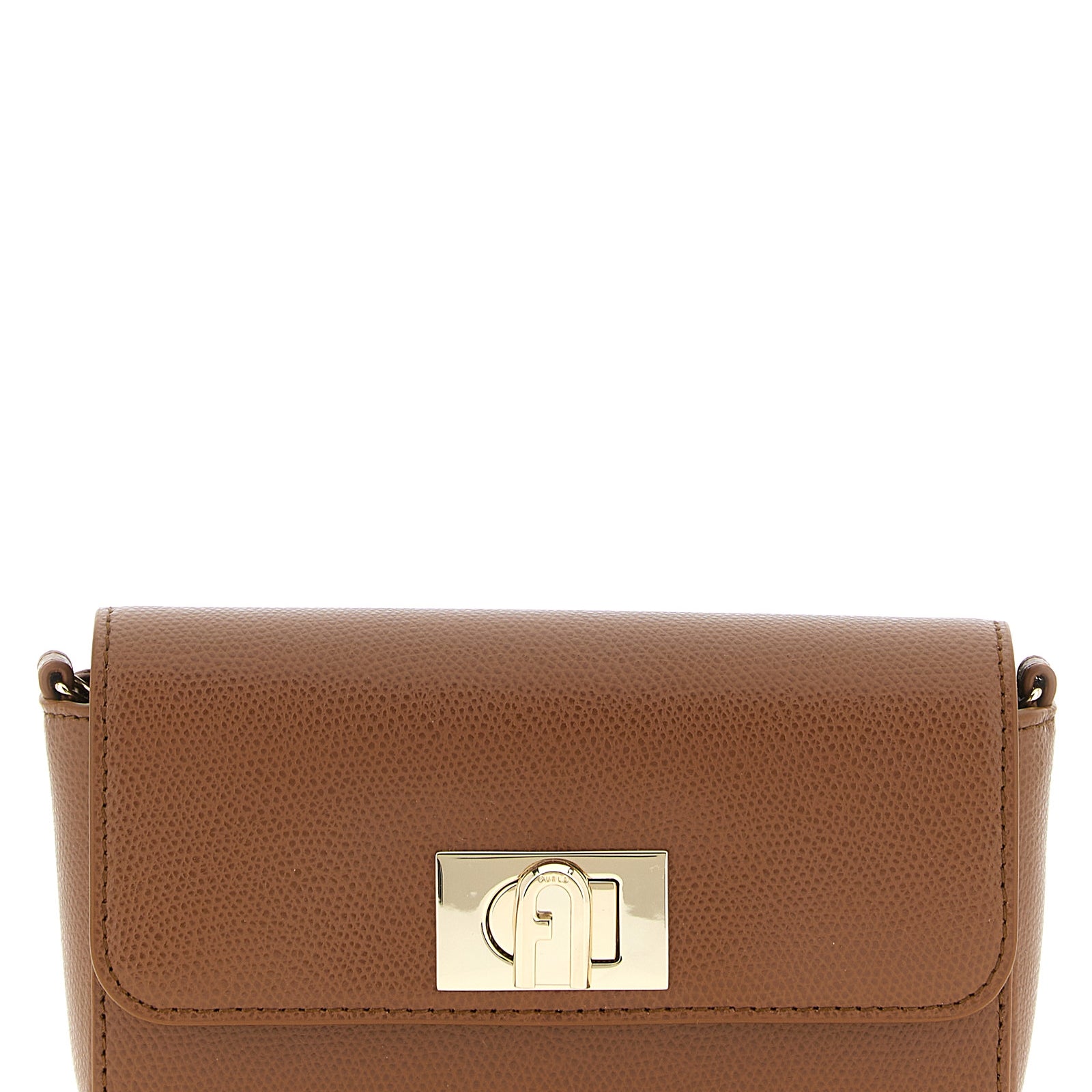 Furla Brown Calfskin Crossbody Bag Furla