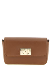 Furla Brown Calfskin Crossbody Bag