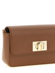 Furla Brown Calfskin Crossbody Bag