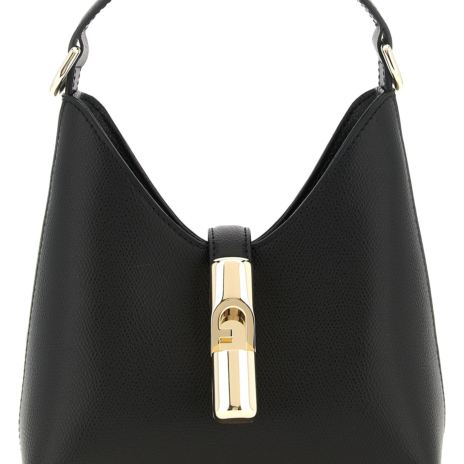 Furla Black Calfskin Handbag Furla