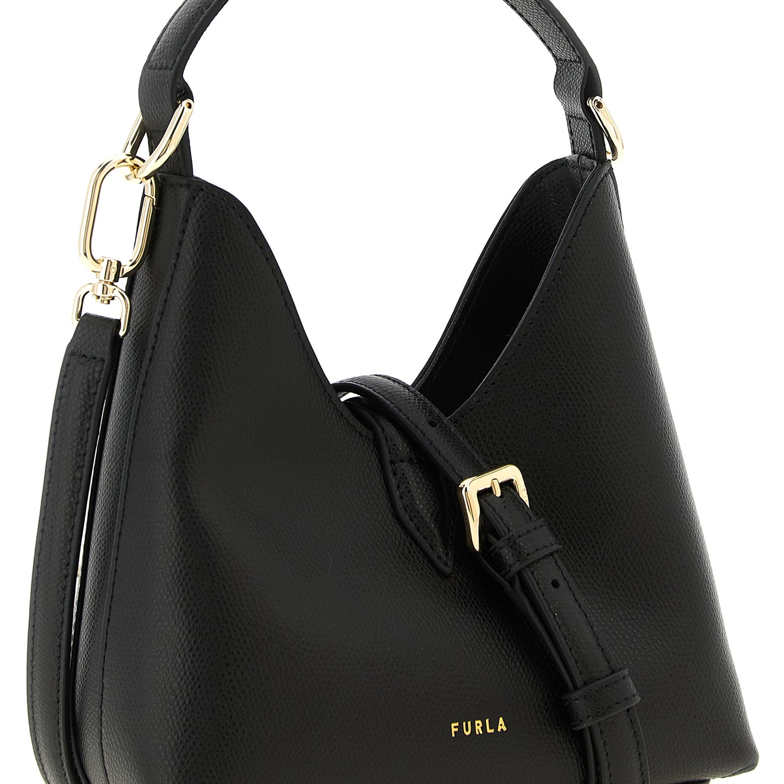 Furla Black Calfskin Handbag Furla