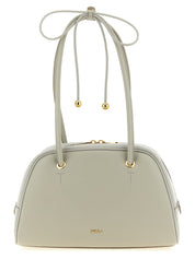 Furla Gray Calfskin Handbag