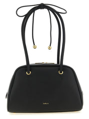 Furla Black Calfskin Handbag