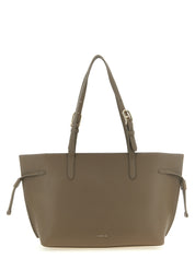 Furla Gray Calfskin Tote Bag