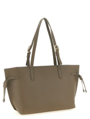 Furla Gray Calfskin Tote Bag