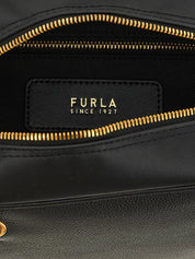 Furla Black Calfskin Handbag