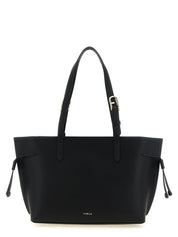 Furla Black Calfskin Tote Bag