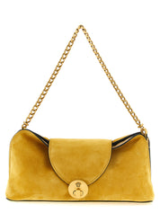 Bicolor Calfskin Clutch Bag