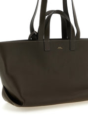 Brown Cowhide Tote Bag