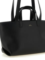Black Cowhide Tote Bag