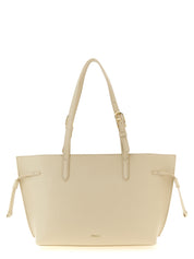 Furla White Calfskin Tote Bag