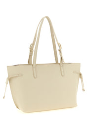Furla White Calfskin Tote Bag
