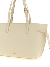 Furla White Calfskin Tote Bag